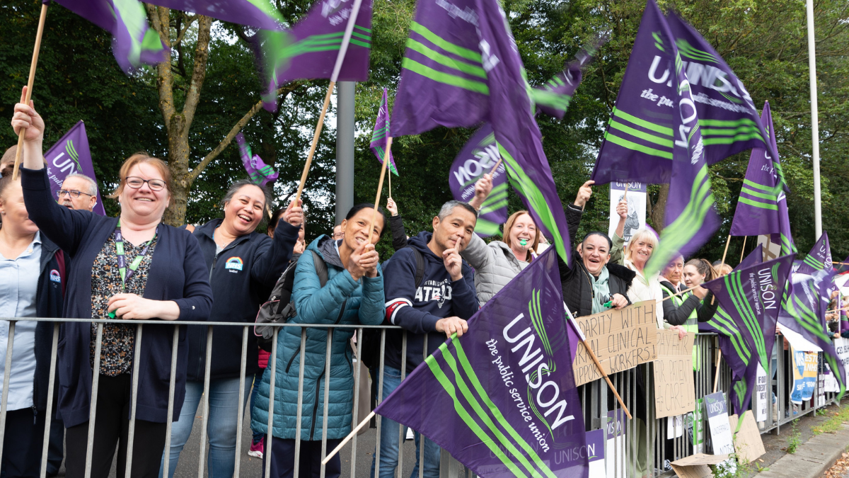 Wirral hospitals staff announce second round of strike action UNISON